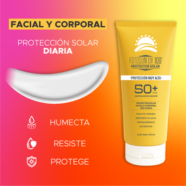 Protector Solar Facial y Corporal